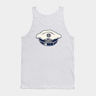 Marine hat Tank Top